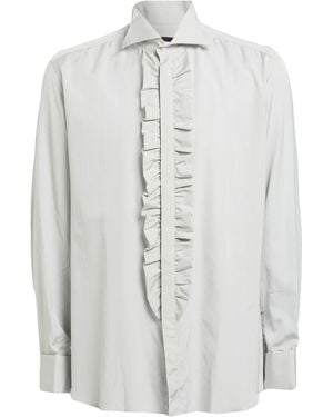 Carlo Pignatelli Shirt Cotton, Viscose - White