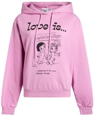 Gaelle Paris Sweatshirt Cotton, Polyester - Pink