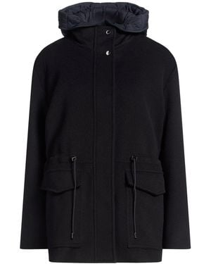 Moorer Midnight Coat Polyamide, Polyurethane - Blue