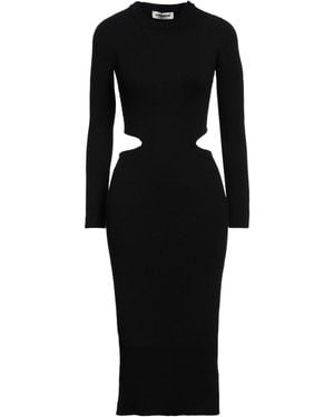 A PAPER KID Vestido midi - Negro