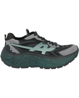 Ash Dark Sneakers Leather, Textile Fibers - Green