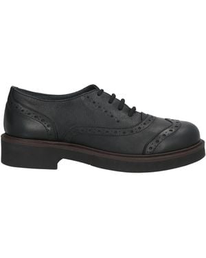 #RIKYN Lace-Up Shoes Leather - Black