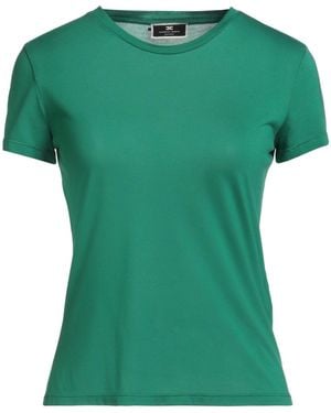 Elisabetta Franchi T-Shirt Modal - Green