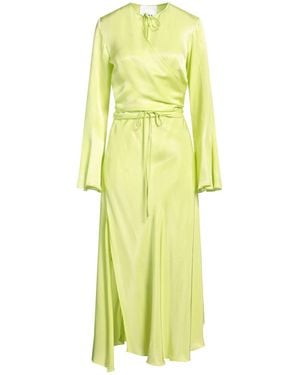 Erika Cavallini Semi Couture Vestito Lungo - Giallo