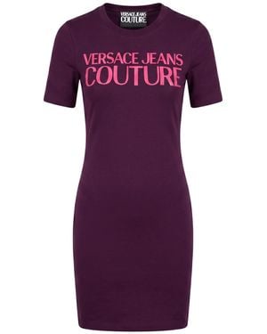 Versace Jeans Couture Mini Dress - Purple