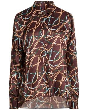 Robert Friedman Shirt Viscose, Silk - Brown