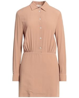 Semicouture Mini Dress - Natural