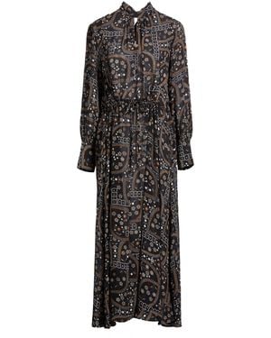 Antik Batik Vestido Largo - Negro