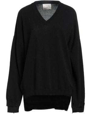 N.O.W. ANDREA ROSATI CASHMERE Pullover - Negro