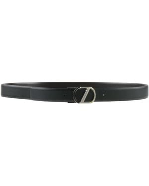 ZEGNA Belt Leather - Black