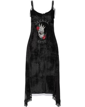John Richmond Midi Dress - Black