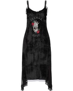 John Richmond Midi Dress - Black