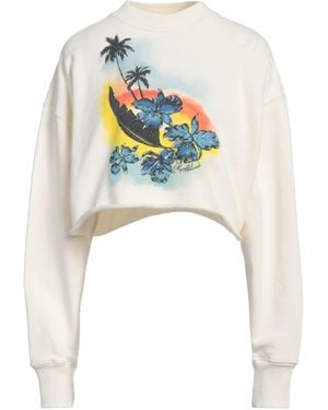 MSGM Sweatshirt Cotton - White
