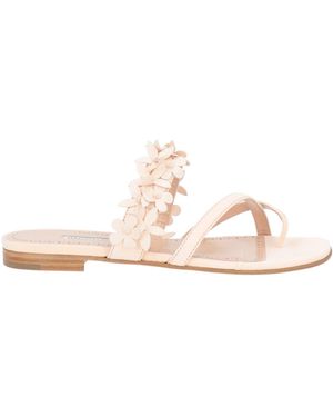 Manolo Blahnik Zehentrenner - Natur