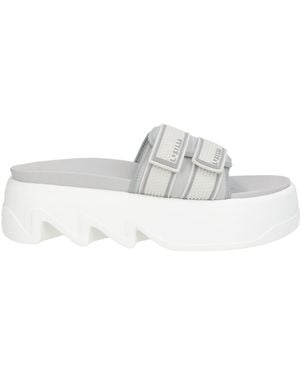 Le Silla Sandals Textile Fibers - White