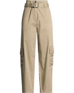 Pinko Trousers Cotton, Elastane - Natural