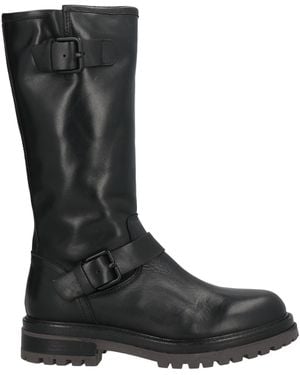 Anima Boot Leather - Black