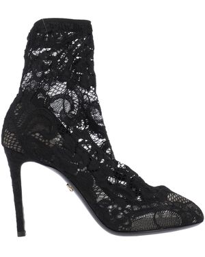 Dolce & Gabbana Ankle Boots - Black