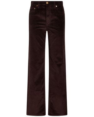 Rag & Bone Pants Cotton, Modal, Elastane - Brown