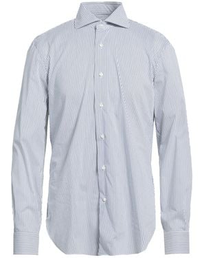 Barba Napoli Shirt Cotton, Polyamide, Elastane - Blue