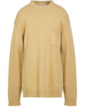 Marni Sweater Virgin Wool - Yellow