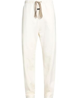 Fear Of God Cream Trousers Cotton - White