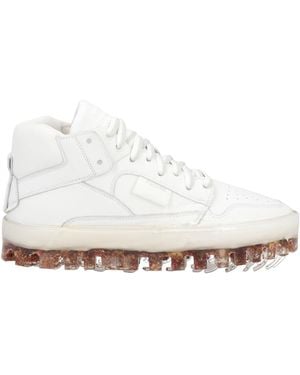 RBRSL RUBBER SOUL Bold Sneakers Soft Leather - White