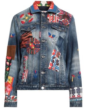 DSquared² Jeansjacke/-mantel - Blau