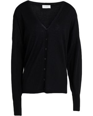 Paolo Pecora Cardigan Merino Wool - Black