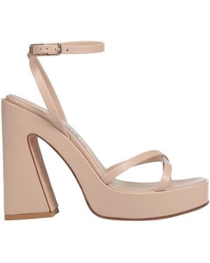 Kalliste Blush Sandals Leather - Pink