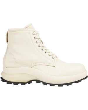 Jil Sander Ankle Boots - Natural