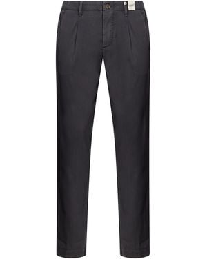 Myths Charcoal Pants Virgin Wool - Blue