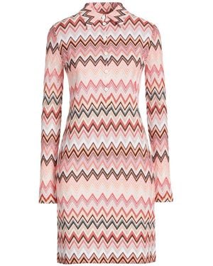 Missoni Mini Dresses - Pink