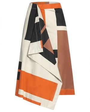 Fendi Midi Skirt - Orange