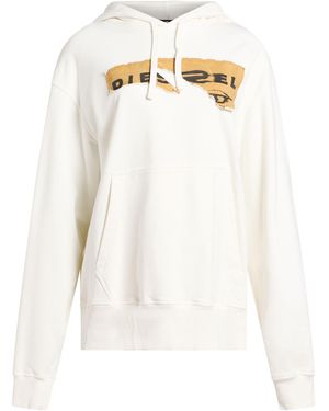 DIESEL Sweatshirt Cotton - White
