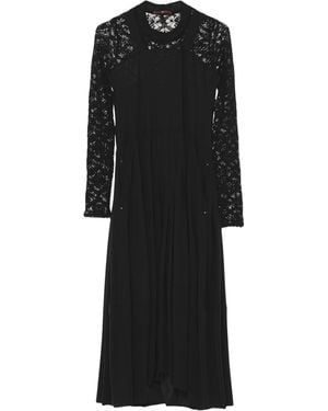 High Midi Dress - Black