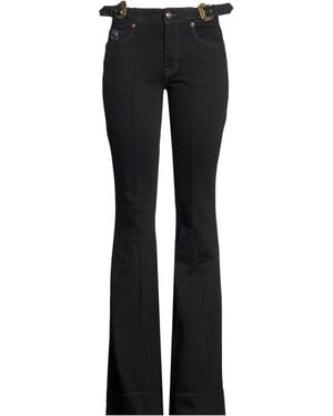 Versace Jeans Couture Trousers Cotton, Elastane - Black