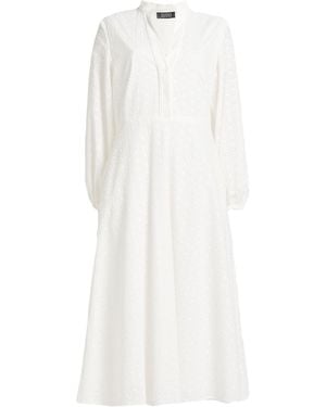 Sly010 Midi Dress Cotton, Polyamide, Elastane - White