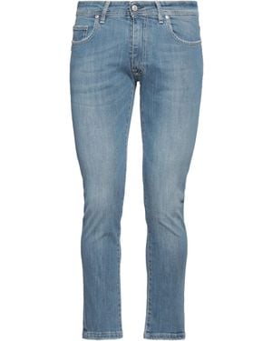 Daniele Alessandrini Jeans Cotton, Elastane - Blue