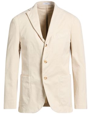 Boglioli Blazer Cotton, Tencel, Silk, Elastane - Natural