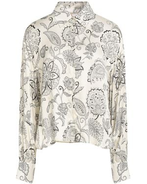 Robert Friedman Ivory Shirt Viscose - White