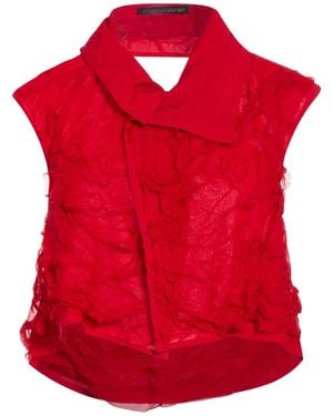 Yohji Yamamoto Top Silk - Red
