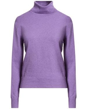 Husky Turtleneck Wool, Polyamide - Purple