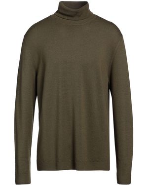 Massimo Alba Military Turtleneck Wool - Green