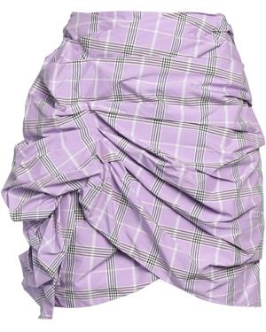 MSGM Mauve Mini Skirt Cotton, Polyester - Purple