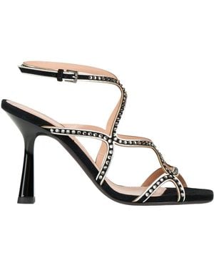 Alberta Ferretti Sandals Leather - Metallic