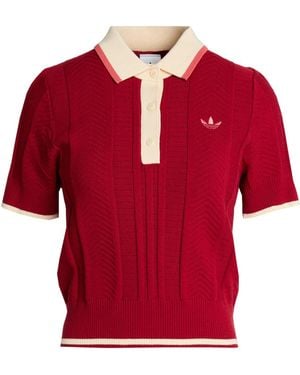 adidas Originals Polo - Rouge