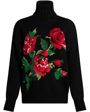 Dolce & Gabbana Rollkragenpullover - Schwarz