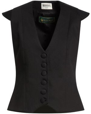 Batakovic Tailored Vest Wool - Black