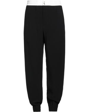 McQueen Trousers Viscose, Wool - Black